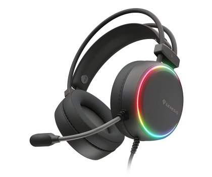 Słuchawka Genesis NEON 613 G2 RGB Czarne